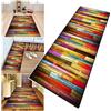 RAUMPA Tappeto a passatoia da cucina, lavabile, antiscivolo, con motivo, lunghezza 80 x 300 cm, per ingresso, soggiorno, camera da letto