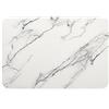 SPORTARC Tappeto da bagno multiuso in pietra di diatomite, ad asciugatura rapida, antiscivolo, per cucine e corridoi, 60 x 40 cm, colore: bianco