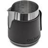 Cosumy Bricco Latte Professionale - Lattiera in Acciaio Inox 500ml - Bricchetto Latte con Segno di Misurazione - Senza Maniglie per il Latte Art