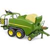 bruder 02032 - Combinazione rotopressa-incartatrice John Deere C441R, trattore, rimorchio