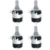 eMagTech Potenziometro lineare B4K7 da 4,7 K ohm con interruttore WH137-2 RV137-2 per vecchia radio stereo LED circuito dimmerabile