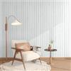 Livelynine Pannelli Adesivi per Pareti Effetto Legno Chiaro 3D Pannello Decorativo Parete Adesivo Grigio 30CMx5M Pannelli in Legno per Pareti interne Case Ufficio Listelli in Legni Parete Salotto