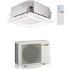 Mitsubishi CONDIZIONATORE MITSUBISHI CASSETTA A 4 VIE 21000 BTU MONOSPLIT INVERTER SLZ-M60FA A++