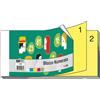EDIPRO BLOCCO NUMERATO 1-100 2 SEZ. 6X13 E5406NEW E5406