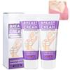 Wootapson Breast Enhancement Cream,Crema Rassodante Seno,Crema Da Lifting Del Seno,Rassodante Il Potenziamento Del Seno,Crema Per La Cura Del Seno,Crema Per Il Sollevamento Del Seno Per Seni Cadenti (2pc)