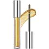 Hppsctink Mascara Diamonds, 3.2g Mascara Impermeabile Senza Sbavature, allungante e Volumizzante, Occhi Scintillanti, Oro, mascara