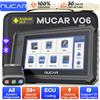 MUCAR VO6 OBD2 Strumento di diagnostica scanner, scanner di diagnosi di tutti i sistemi per auto, strumento di scansione di oltre 28 servizi, aggiornamento gratuito a vita