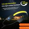 JIASHUAIXIN Lampada frontale 2026 nuova pesca notturna ricaricabile ultraluminescente speciale batteria ultra lunga durata lampada in silicone illuminazione montata sulla testa