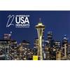 Edition Seidel Calendario Premium 12 indimenticabili USA Highlights 2026 formato DIN A4 calendario da parete parchi nazionali New York Chicago Miami San Francisco Boston Metropole Skyline Melanie