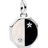 LaMenars Yin & Yang Dangle Charm per Braccialetti in Argento Sterling 925 Charms Donna Mother's Day Birthday Anniversary Jewelry for Wife