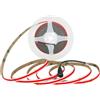 MALIIGAZA Striscia luminosa LED rossa 24 V, 5 m, striscia COB - Luce interna con luce uniforme, CRI>90, dimmerabile, facile da montare (alimentatore di rete e controllo non inclusi nella confezione)