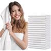 Luriseminger Asciugamani USA e Getta Ispessito 25pcs, 70 x 140cm Monouso, Tessuto Non Tessuto per Parrucchiere Massaggi Cosmetologia e Pulizia