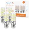 I-SHUNFA 7W Dimmerabile E27 LED lampada di mais, 6000 Kelvin luce bianca fredda, sostituisce 70 watt alogena, 1000Lm A60 Edison E27 a risparmio energetico (4 pezzi)