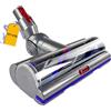 CnosDB Spazzola High Torque Drive per Dyson V7 V8 V10 V11 V15, Aggiornamento Anti-Groviglio Spazzola Ricambio a 3 Livelli Di Aspirazione Regolabili Ricambi per Tappeti e Pavimenti Duri