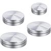 Lechengjia 4 mini ruote per ceramica e argilla, 25 mm, 30 mm, 38 mm, 45 mm, strumento per tagliare la ceramica, per artisti dell'argilla e della ceramica