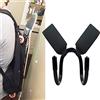 Pmsanzay Gancio per zaino con clip per skateboard, attacco per zaino, per Cruiser, Longboard, skateboard
