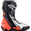 ALPINESTARS Stivali Moto ALPINESTARS SUPERTECH R - (Black/Red Fluo/White)