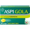 BAYER Aspi Gola Caramelle Per Gola Infiammata E Dolore 16 Pastiglie