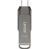Lexar Pen Drive 256GB Lexar JumpDrive Dual D400 USB-C/A 3.1 130MB/s read [SGLXR3256D40000]