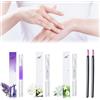 XURJUMI 3Pcs Olio Per Unghie Per Cuticole+2 Pcs Stick Per Unghie In Pietra Pomice,Manicure/Pedicure Per Riparare E Idratare Cuticole Secche E Unghie Screpolate