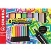 Stabilo Desk set evidenziatori Stabilo Boss® Original 2-5 mm - 8 colori assortiti IT70/8-1 conf. 8 pz - F07835