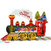 CUT POPUP.COM CUTPOPUP Train Pop Up Card - Buon Natale Treno Pop Up, 3D Christmas Card Happy New Year, Biglietto di auguri di festa Popup Regalo di Buon Natale IT