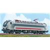 ACME 60215 E403 012 Livrea Intercity Giorno bianco/grigio fascia rossa, 2 pant