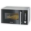 SEVERIN Forno a Microonde 3in1 con Grill e Aria Calda Ventilata, Mini Forno Elettrico con 10 Livelli di Potenza, Microonde Multifunzionale con Piatto Girevole e Griglie, Nero - MW 7773