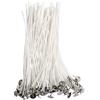 Aidqxbaoer Stoppini per Candele, 20 Pezzi Stoppini di Naturali Candela, Stoppino in Cotone Naturale per Fabbricazione di Candele Candela Fai da Te (10cm)