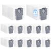PeakLife 12 Sacchetti per roborock QV 35A, QV 35S, Saros 10R, Qrevo S5V, Qrevo Edge, Qrevo Edge S5A, Qrevo Curv, Qrevo Curv S5X, Qrevo S, Qrevo Pro, Accessorio per Robot Aspirapolvere (2.7L)
