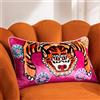 furn. Year Of The Tiger Velvet Cushion Cover