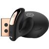 Rosy Gold Wearable Vibrator with Luxury Charging Case Black