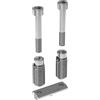 FATH 099G081D80 Set di connettori Automatici Nut8 M6 x 40 B = 80 mm