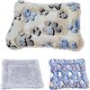 CHAOTEMAI 3 Pezzi Letto in Peluche per Piccoli Animali Caldo Letto per Porcellini D'india Calda Coperta per Porcellino D'india Casetta per Conigli 15x20 CM 26x33 CM per Cincillà Criceto Coniglio (B)