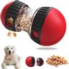 JWTEEE Giocattoli per cani per noia, mangiatoia a puzzle regolabile con alimentazione lenta e movimento curvo per arricchimento interattivo del cane e stimolazione mentale, ideale per giochi interni