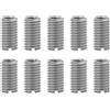 SG Store 10 adattatori filettati da M8 x 1,25 maschio a M5 x 0,5 femmina, dadi di riduzione per computer di comunicazione elettronica automobilistica