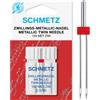 Schmetz Aghi Gemelli per Fili Mettalici - Schmetz 130/705 H-MET ZWI 2,5/80