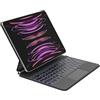Belkin Custodia per iPad Pro con Tastiera con Retroilluminazione e Supporto Magnetico, Controllo Multi-Touch, Memoria Magnetica Apple Pencil QWERTY, Tasti multimediali per iPad M4 Pro 13
