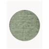 Westwing Collection Tappeto rotondo in viscosa fatto a mano Jane -