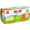 Hipp Bio Omogeneizzato Carote E Ceci 2x80g