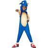 RUBIE'S SPAIN Rubies Costume Carnevale Sonic The Hedgehog Classico con Tuta e Copricapo taglia 5-6 anni