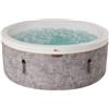 SPA COCOON Minipiscina Idromassaggio rotonda gonfiabile per 6 persone