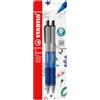 STABILO pointball colorful - Penna a Sfera - Pack da 2 - Blu