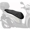 Auto Accessori Lupex - Coprisella Universale taglia XL 95x48 cm, telo impermeabile, copri sella Scooter e Moto, in poliestere, colore nero, con borsa, disponibile anche M L Maxi