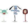 Lilliputiens, Jules 3 Personaggi da Bagno con Ventosa, da 3 Mesi | Gioco da Bagno con 3 Personaggi Galleggianti Diversi e Ventosa Facile da Fissare, Per Scoperta e Gioco in Acqua