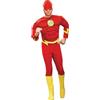 Rubie's 3 888079 XL - Costume per travestimento da Flash, per adulti, Taglia: XL, colore: Rosso