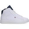 Tommy Hilfiger Sneakers Alte Stringate, Jack, Bianco/Blu