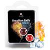 SECRET PLAY Olio Massaggio Brazilian Balls Effetto Caldo Freddo