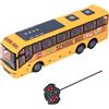 Dilwe Giocattolo per Scuolabus RC, Gioco di Ruolo per Autobus con Telecomando Facile da Controllare con Luce per Bambini dai 3 Anni in su