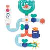 Ludi - Tubi d'acqua XXL - Gioco Di Costruzione Acquatica - Grande Circuito - Da 18 Mesi - Per Occupare Bambino durante il Bagno - Immaginazione E Destrezza - 16 Pezzi Intercambiabili - Fissaggio